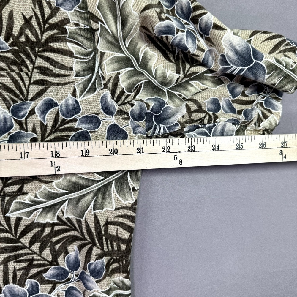 Consensus‎ Hawaiian Shirt Men M Floral Short Sleeve Rayon Aloha Surf Tiki Beach - Picture 4 of 10